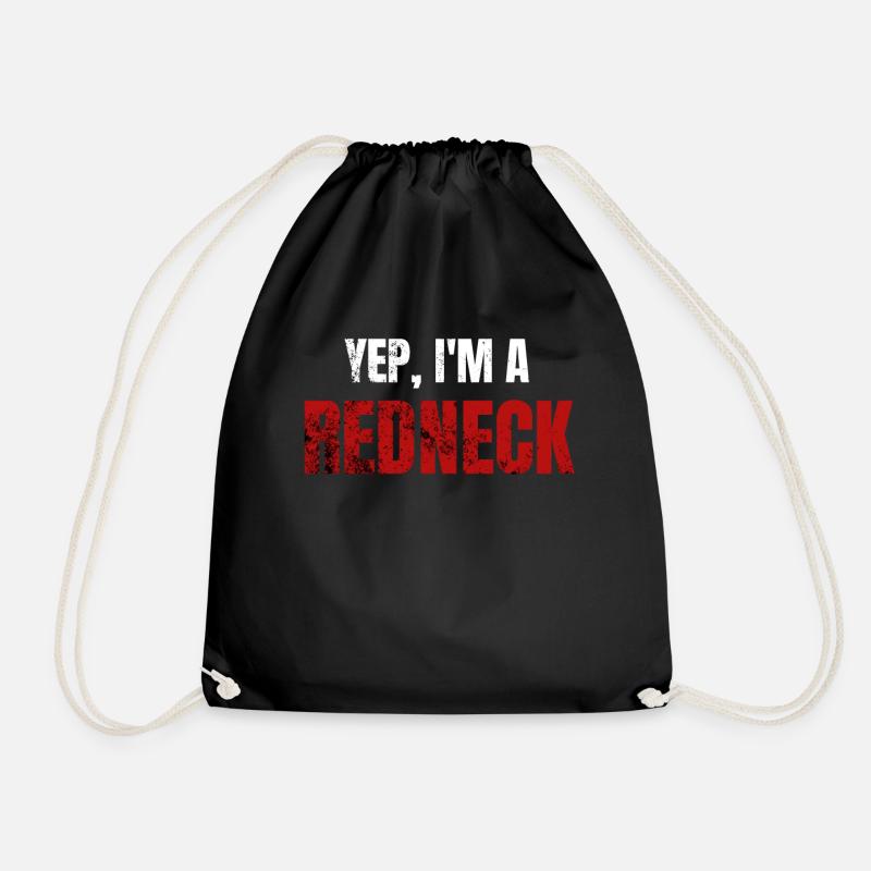 Dictons Redneck - Sac de sport léger - noir