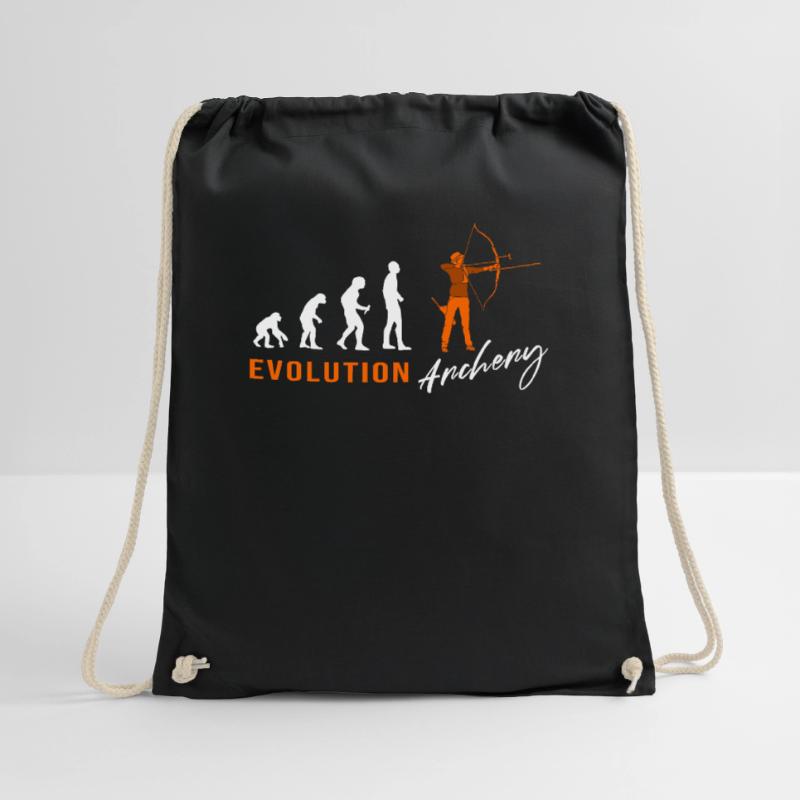 Evolution archery archer bow Drawstring Bag