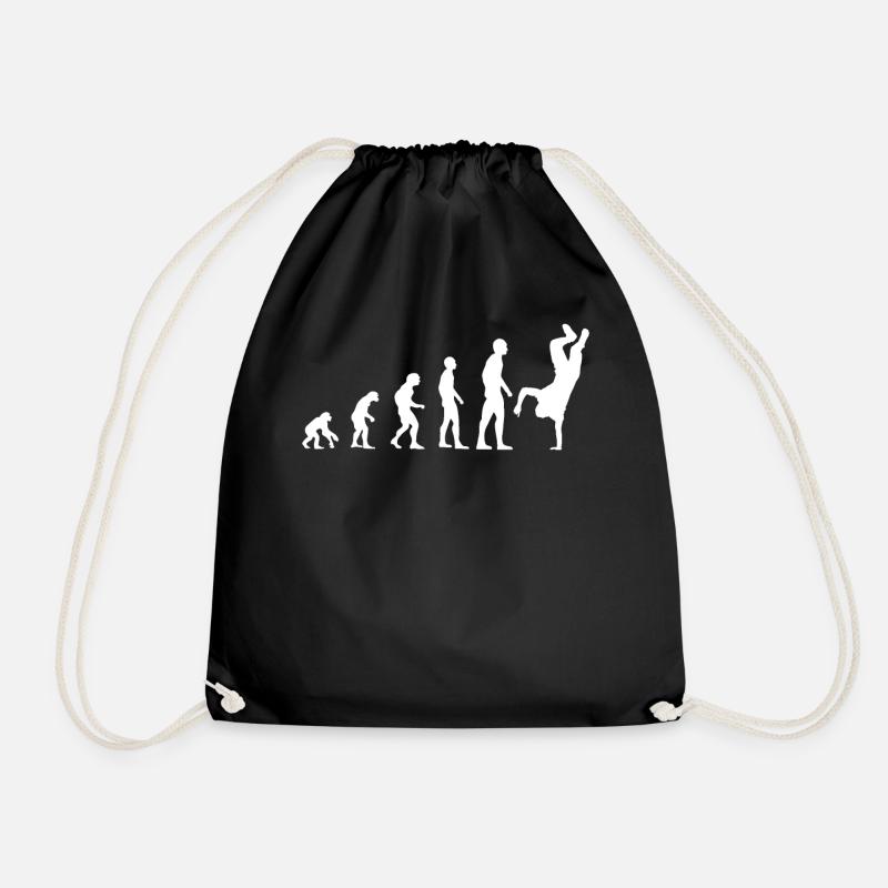 Cadeau de danse de rue breakdance hip hop dance - Sac de sport léger - noir