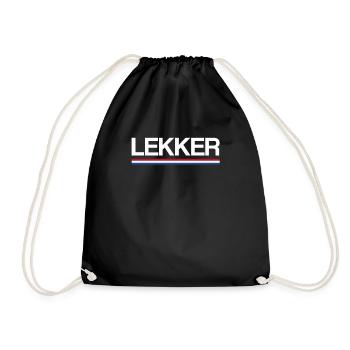 Lekker drapeau Pays-Bas Hollande néerlandaise - Sac de sport léger - noir - Devant