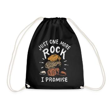 Géologie Géologue Rockhound Rockhounding - Sac de sport léger - noir - Devant