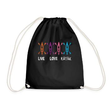 kayak - Sac de sport léger - noir - Devant