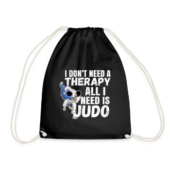 Judo - Sac de sport léger - noir - Devant
