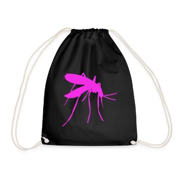 Morsure d'insecte insecte suceur de sang de moustique - Sac de sport léger - noir - Devant