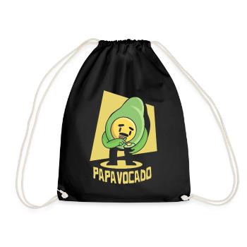 Père Papa Papa Cadeau Avocat Papa Cadeau - Sac de sport léger - noir - Devant