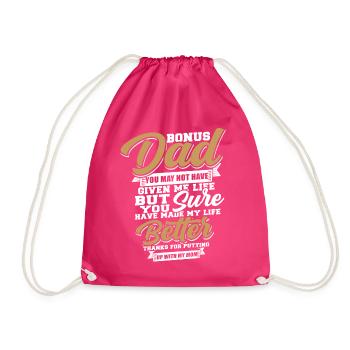 Beau-père - Sac de sport léger - fuchsia - Devant