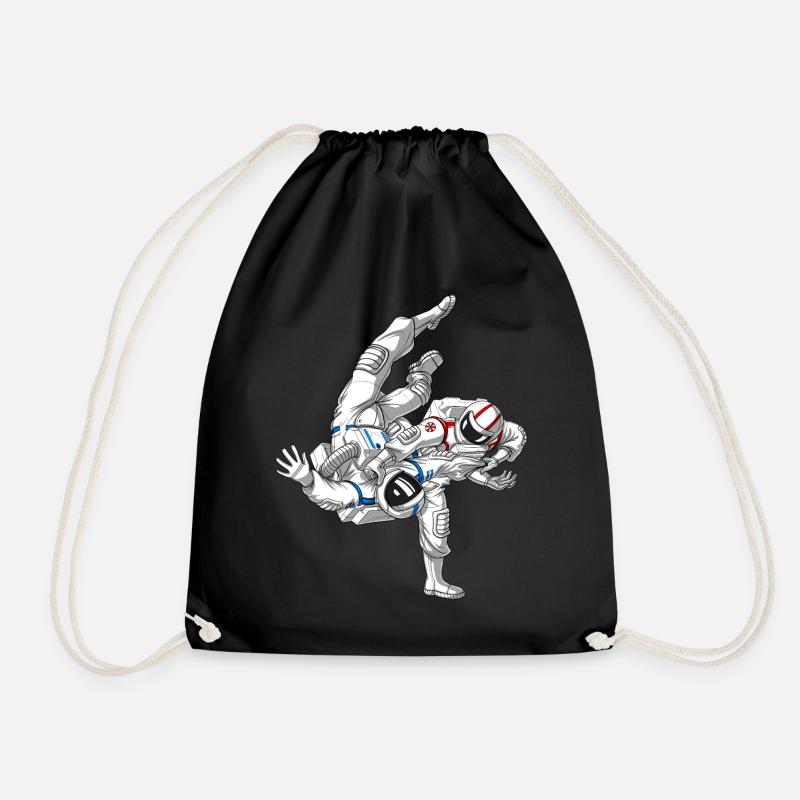 Jiu Jitsu Astronaut - Turnbeutel - Schwarz