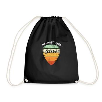 Mon accord préféré est GSUS - Sac de sport léger - noir - Devant