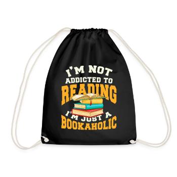 Livre - Sac de sport léger - noir - Devant