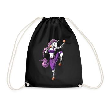 Licorne Kickboxing Ninja - Sac de sport léger - noir - Devant