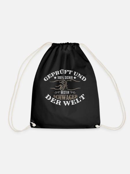 Schwager - Turnbeutel - Schwarz