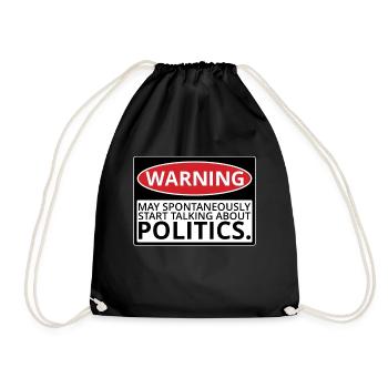 Politique politique Politique élection présidentielle Amérique Usa - Sac de sport léger - noir - Devant