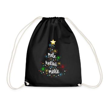 Chemise Mele Kalikimaka Hawaiian Xmas Hawaii Merry - Sac de sport léger - noir - Devant