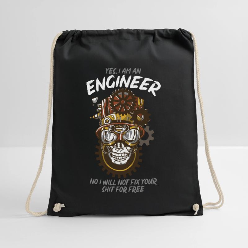 Engineer engineering technician Drawstring Bag