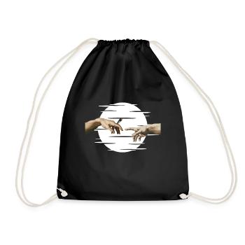 Michelangelo Pass the joint Weed Druffi Trippy - Sac de sport léger - noir - Devant