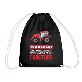 Tracteurs Bauer - Sac de sport léger - noir - Devant
