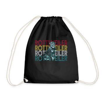 M. Rottweiler - Sac de sport léger - noir - Devant