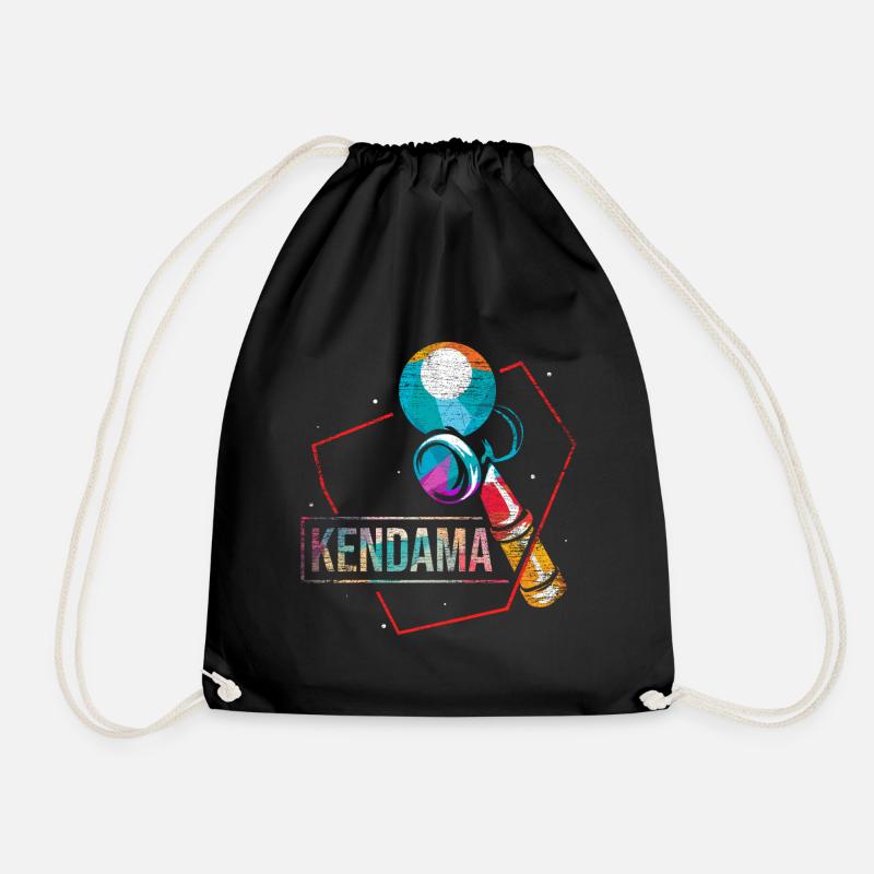 Kendama - Turnbeutel - Schwarz