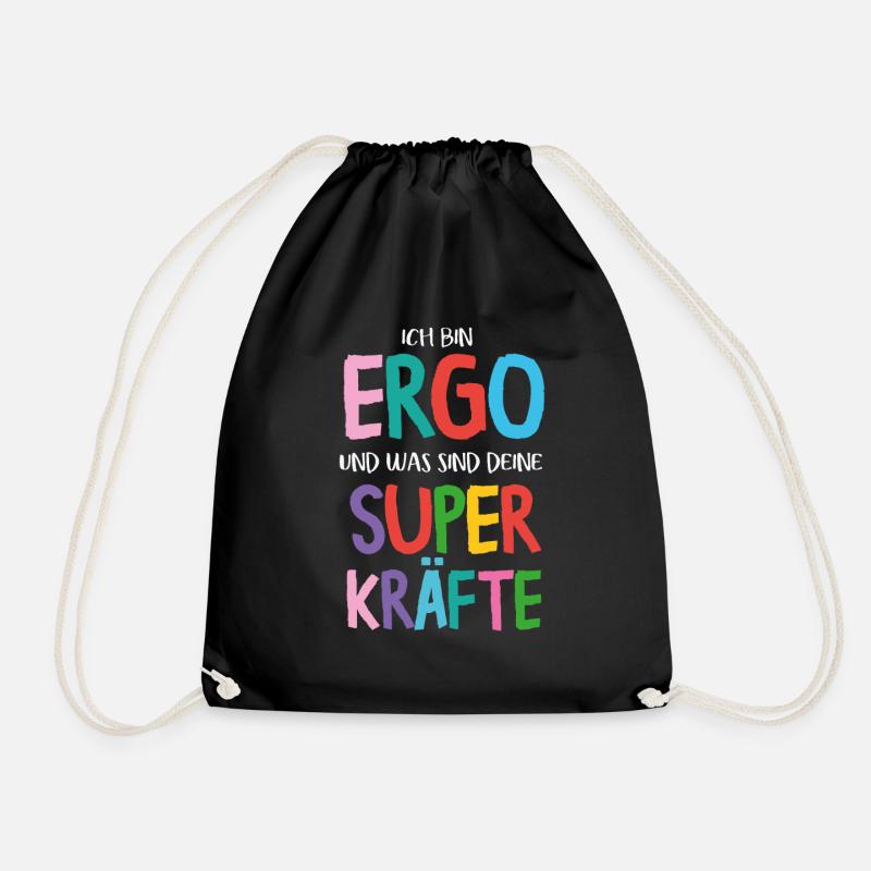 Ergotherapie Ergotherapeutin Ergotherapeut - Turnbeutel - Schwarz