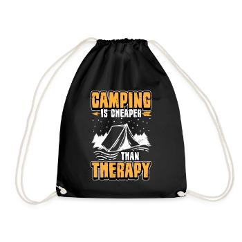 campeur - Sac de sport léger - noir - Devant