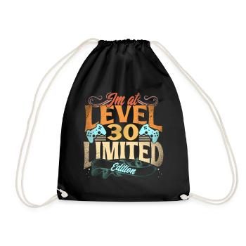 Im At Level 30 Edition Limitée - Sac de sport léger - noir - Devant