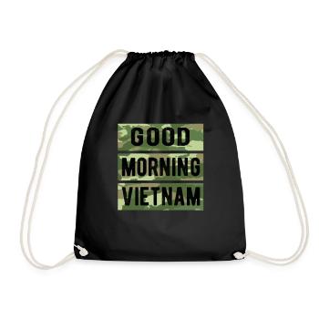 Good Morning Vietnam - Drawstring Bag - black - Front
