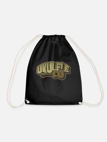 Ukulélé Hawaii - Sac de sport léger - noir