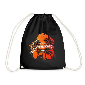été - Sac de sport léger - noir - Devant