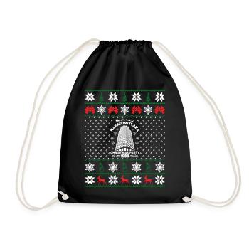 Nakatomi Plaza Christmas Party 1988 Ugly Christmas - Drawstring Bag - black - Front
