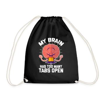 Nerd nerds cadeaux nerd tenue nerd - Sac de sport léger - noir - Devant