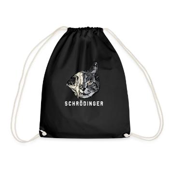 Schrödingers Chat Physique Schrödinger’s Cat Geeks - Sac de sport léger - noir - Devant
