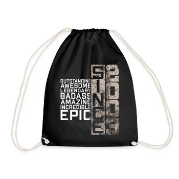 Legendary Epic Since 2003 Limited Edition 19 years - Drawstring Bag - black - Front