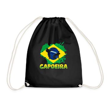 Art martial de Capoeira Brésil - Sac de sport léger - noir - Devant