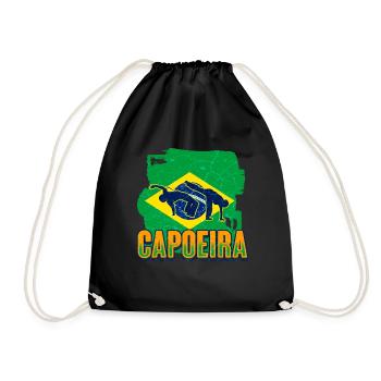 Art martial de Capoeira Brésil - Sac de sport léger - noir - Devant