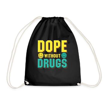 Anti-Drogues Sans Médicaments Bord Droit - Sac de sport léger - noir - Devant