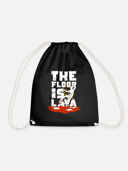 Bouldern Sport Boulderer Geschenk - Turnbeutel - Schwarz