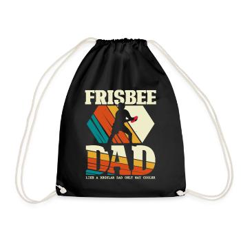 Frisbee Dad - Papa Ultimate Disc Golf - Sac de sport léger - noir - Devant