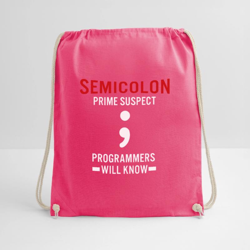 Coder Coding Point-virgule Programmeur Geek Sac de sport léger