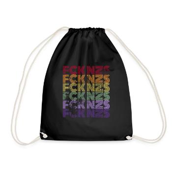 Contre les nazis - FCK AFD - Contre la droite - Sac de sport léger - noir - Devant