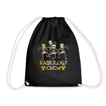 Radiology Crew - Radiologen & Röntgentechniker - Turnbeutel - Schwarz - Vorne