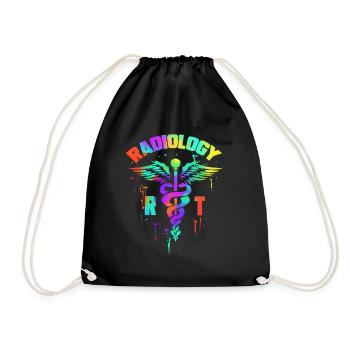 Radiologie RT - Radiologues et techniciens en radiologie - Sac de sport léger - noir - Devant