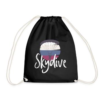 parachutisme parachute parachutisme parachutisme - Sac de sport léger - noir - Devant