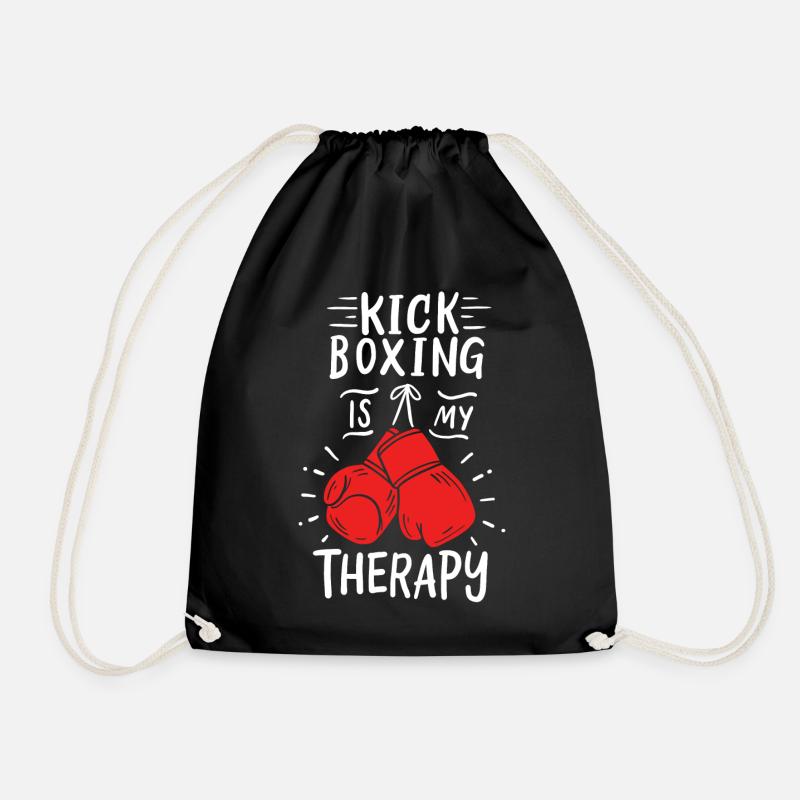 Kickboxen Kickboxer - Turnbeutel - Schwarz
