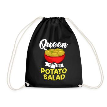 Potato Salad Potato Salad Potato Salad Mayo - Drawstring Bag - black - Front