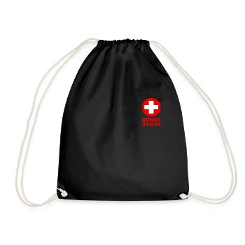Déguisement Halloween Boner Donor comme idée cadeau - Sac de sport léger - noir - Devant