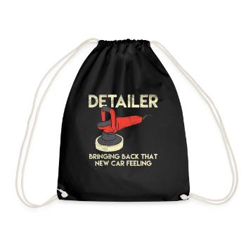 Habillage de voiture préparation de véhicule entretien de voiture - Sac de sport léger - noir - Devant