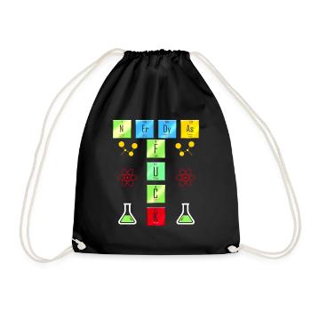 Chimie Science - Chimistes ringard comme baise - Sac de sport léger - noir - Devant