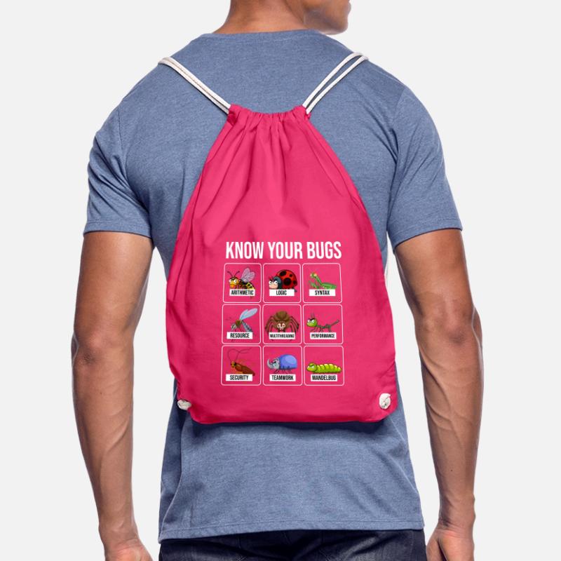 Got A New Error Progress Programmers Coding Drawstring Bag