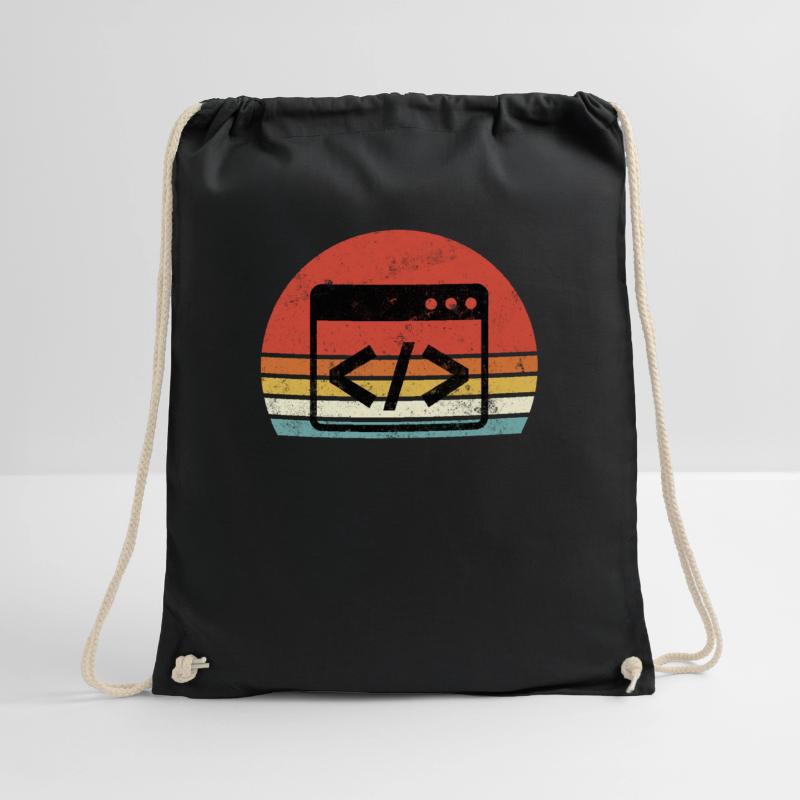 I Hate Programming Programmer Coding Drawstring Bag