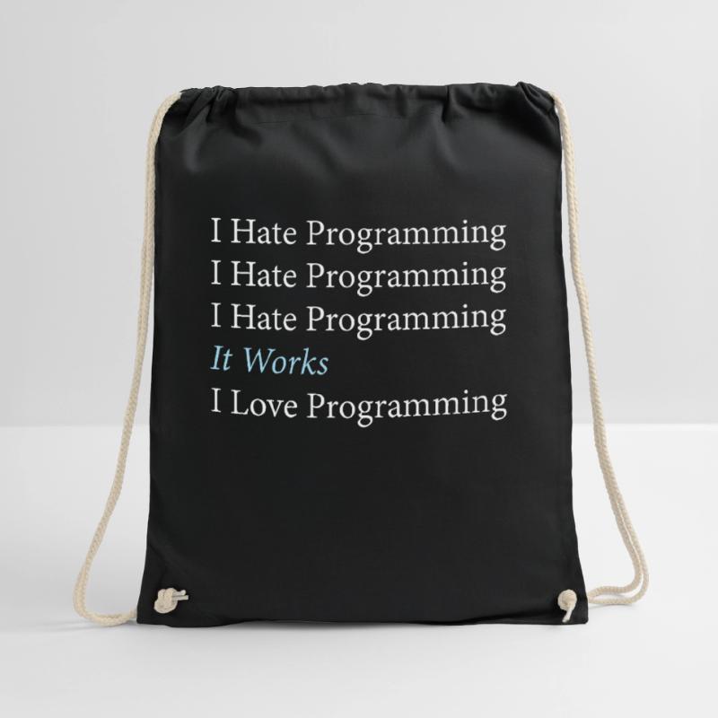 Je déteste le codage du programmeur de programmation Sac de sport léger